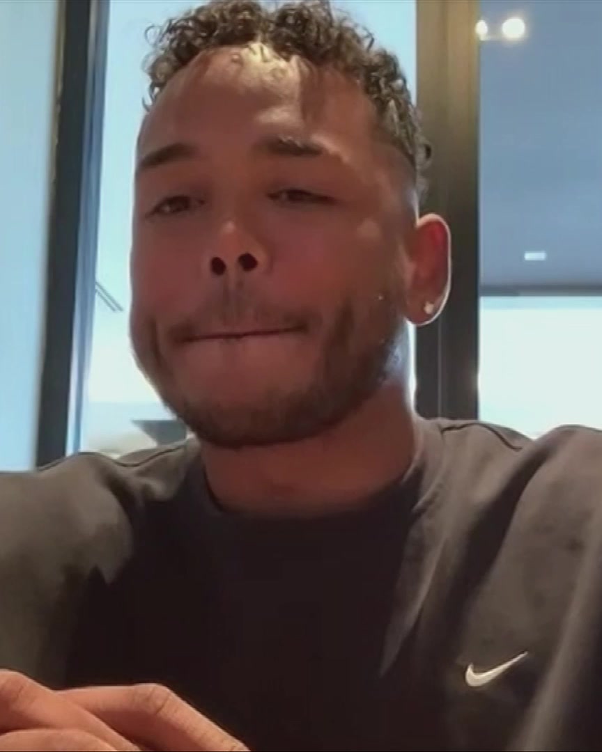 Freddy Peralta was asked if he's thought about a contract extension: "I just got here. I think that I've got to... share time with my teammates, think about different ideas, learn about everybody, coaches, the organization in general, and then we can see."