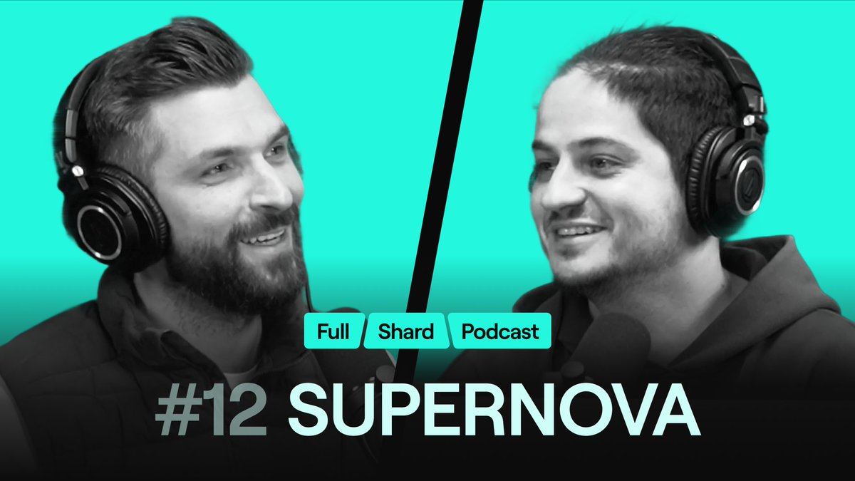 Full Shard Podcast: Episode 12 - SUPERNOVA When technology becomes fast enough, it disappears. In this episode, Beniamin Mincu |🇺🇸/acc and Adrian Dobrita step back from specs and roadmaps to talk about what Supernova really represents. From redefining what a blockchain is, to why speed changes human behavior, to how AI agents may soon need blockchains to coordinate, this is a big-picture conversation about building systems that can keep up with the future. Not just about how it works. But about why it matters. 00:00 - The Importance of Speed 8:44 - What is Actually a Blockchain? 11:54 - How to Build the Future 18:16 - How Supernova Works 21:55 - The New Consensus and Execution Mechanisms 32:46 - What Supernova Enables 41:41 - ZK and Privacy on MultiversX 43:14 - Building a Blockchain From Scratch 47:48 - Supernova Launch Date 49:04 - How to Deal with Challenges 51:15 - Ending Thoughts