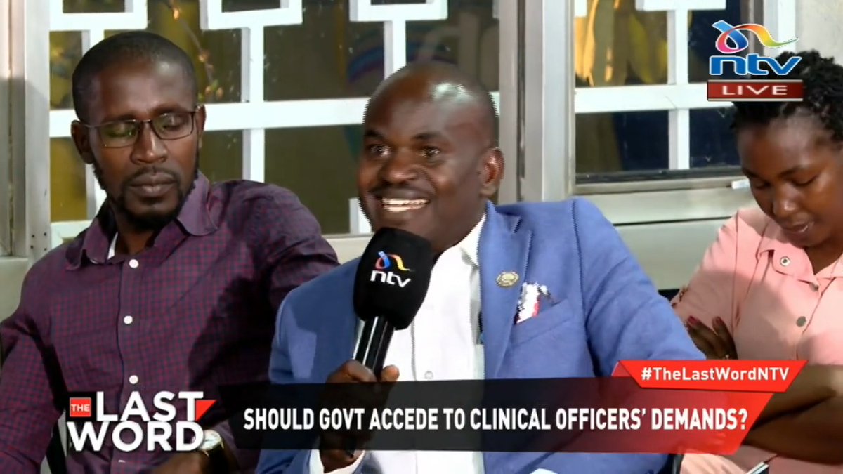 Raphael Tuju: The situation at Mama Lucy Hospital is dire. The people you see masquerading as medical workers are interns. #TheLastWordNTV James Smart Eric Latiff