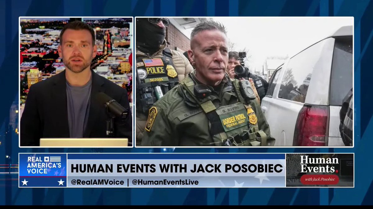 .Jack Posobiec: There is no question that Commander Bovino (Commander Op At Large CA Gregory K. Bovino) is one of the greatest Americans walking the earth today 🫡