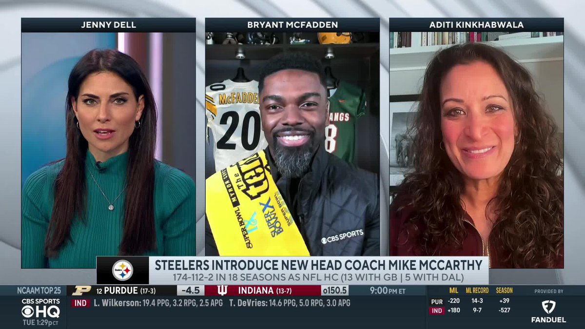 "I'm on the Mike McCarthy train right now." - Bryant McFadden