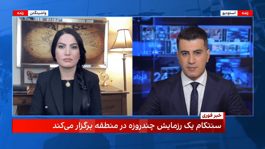 شکریا برادوست، پژوهشگر امنیت بینالملل و سیاست خارجی، گفت: «آرایش نظامی ایالات متحده در منطقه یک ژست در راستای فشار بر جمهوری اسلامی برای تسلیم است و اگر این اتفاق نیفتد، آمریکا با محاصره، سبب قطع شریانهای اقتصادی تهران تا جایی میشود که کسانی که در این حکومت منافع اقتصادی دارند، بتوانند خودشان در داخل تغییر ایجاد کنند.»