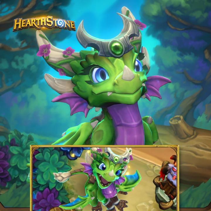 Join Teagan, Hearthstone's technical artist, and meet Ysera - a very expressive dragon 🐉 Tip: Play Ysera's favorite cards to make her extra happy!