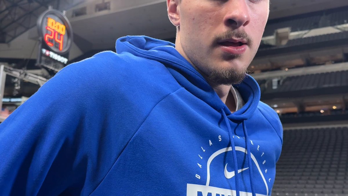 Asked Cooper Flagg about his Rising Stars honor: “It means a lot. I feel blessed. It’s kind of an outcome of all the hard work I’ve put in…The way things have gone, we wish they would’ve gone better but everything happens for a reason. I feel really blessed &amp; honored.”