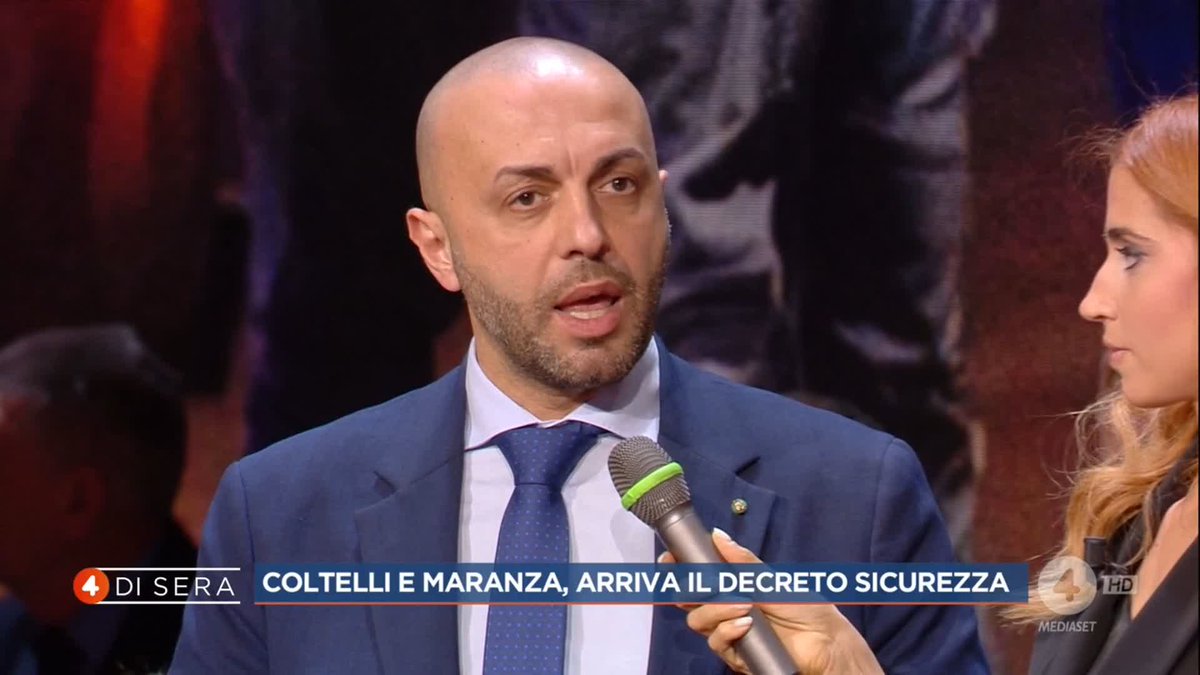 "È possibile arruolare altri poliziotti, ma se questi non sono efficaci, e l’efficacia dei poliziotti la fa la legge, a cosa servono quindi i poliziotti?" Pasquale Griesi ospite in studio a #4disera