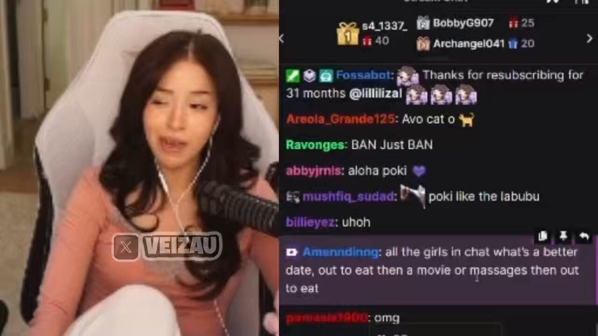Pokimane shares dating advice with a Twitch viewer, revealing what she personally prefers on a first date with men 😬👀