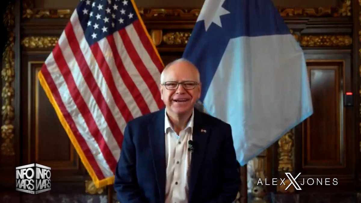 VIDEO: "He Is A Communist Chinese Murder Machine- An Actual Chinese Agent!" Watch Gov. Tim Walz Raise The New Somali-Inspired Flag Over A Now Conquered Minnesota!