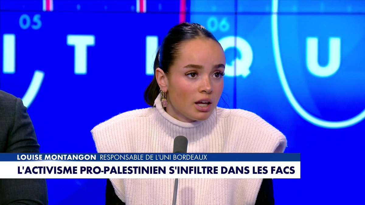 Louise Montangon : «Quand vous ne pensez pas comme eux, vous êtes forcément un facho, vous êtes racistes. Ils vont même jusqu'à me traiter de nazi pour légitimer la violence qu'ils ont envers moi et les autres militants de l'UNI.»