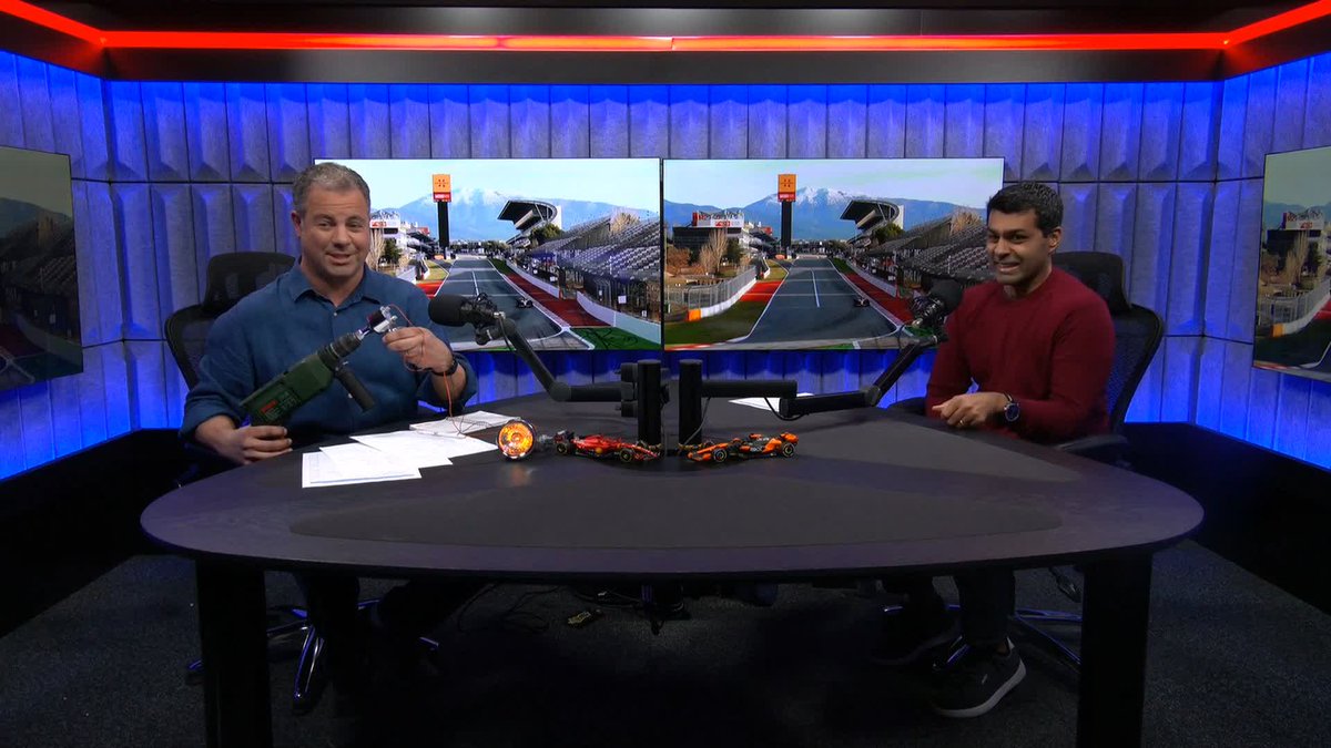 Ted (with the help of a drill), Anthony and Karun explain how the MGU-K will work this season 🤣💭
