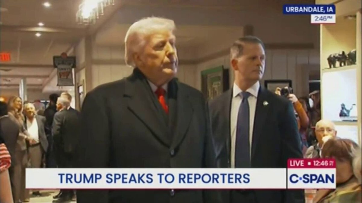 Trump: I think we have the best poll numbers we’ve ever had. Think of it, if I run again…