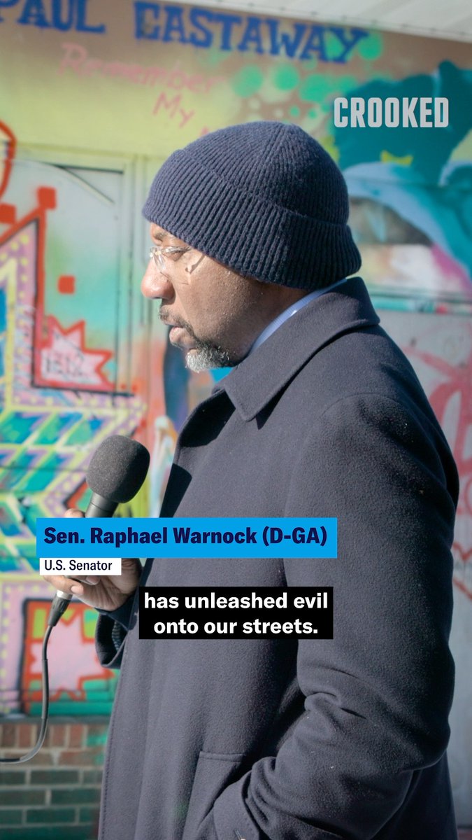 “There’s a much colder breeze that’s blowing across America. Howling winds of xenophobia and hatred, and cruelty for cruelty sake.” —Sen. Raphael Warnock in Minneapolis
