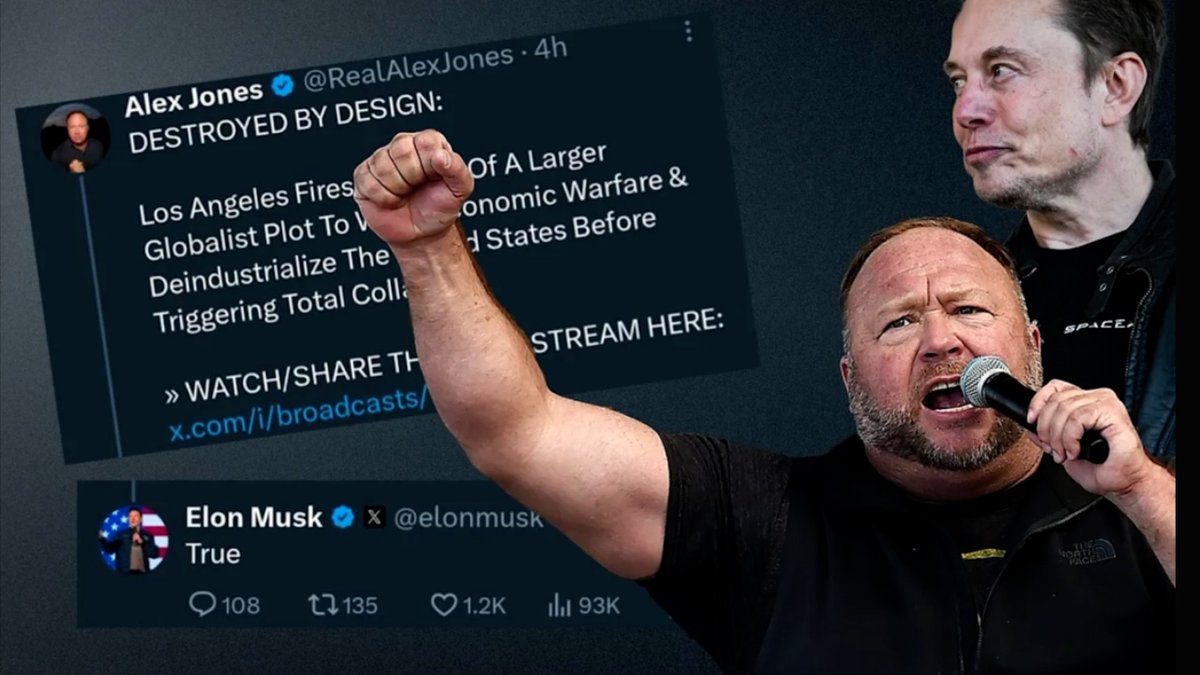 ALEX JONES WAS RIGHT AGAIN!!! White House Slams California Leaders For "Enabling The Wildfires & Failing To Manage Them!" Watch Jen Psaki Attack Elon Musk For Reposting Alex Jones' Deadly Accurate Palisades Fire Report A Year Ago! "This Is Not Mismanagement, This Is Perfect Administrative, Economic, Industrial Sabotage! This Is Destruction By Design- IT'S A FORMULA, PEOPLE!"