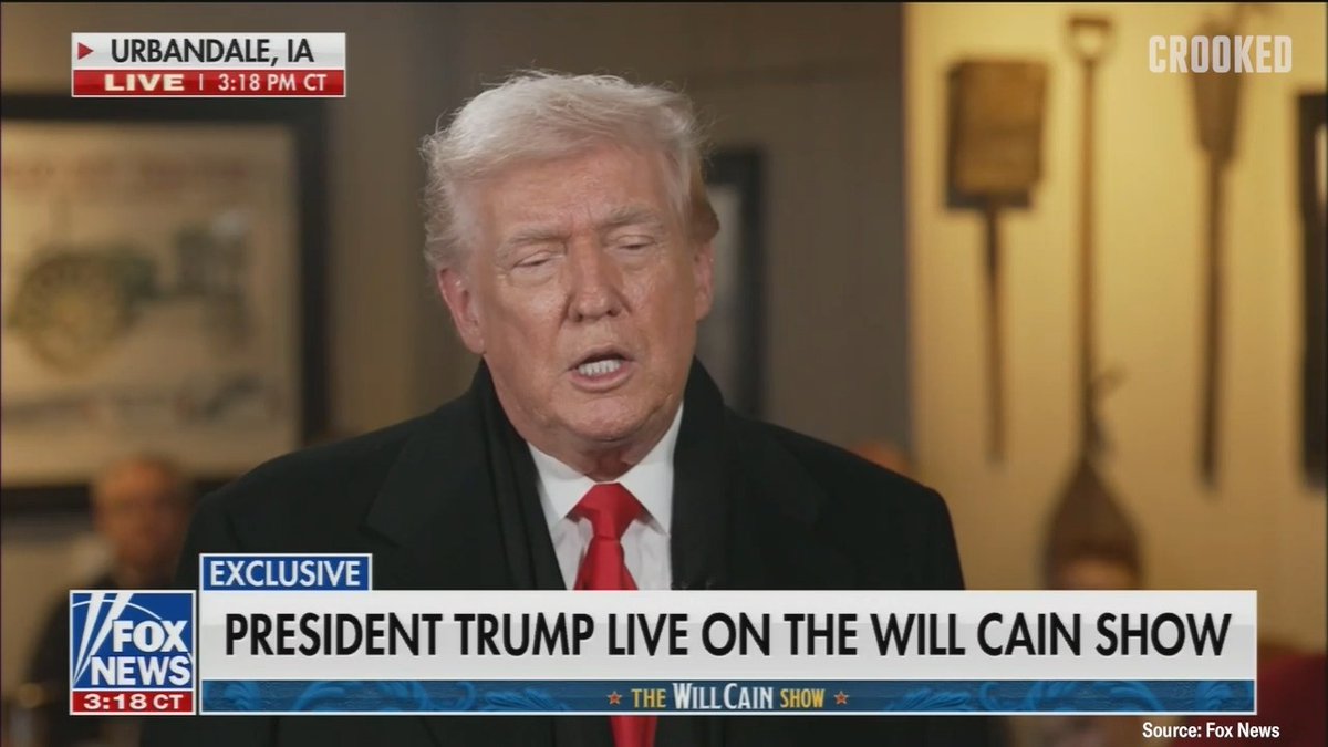 Trump on Minnesota: “We’re gonna de-escalate a little bit.”