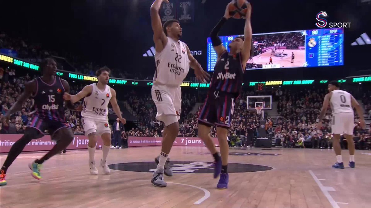 Paris, sahasında Real Madrid’i 98-92 yendi. Nadir Hifi: 21 Sayı| 7/15 FG| 17 PIR