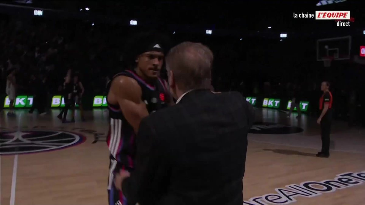 Le Paris Basketball s'offre une victoire de prestige face au Real Madrid à l'Adidas Arena ! #lequipeBASKET