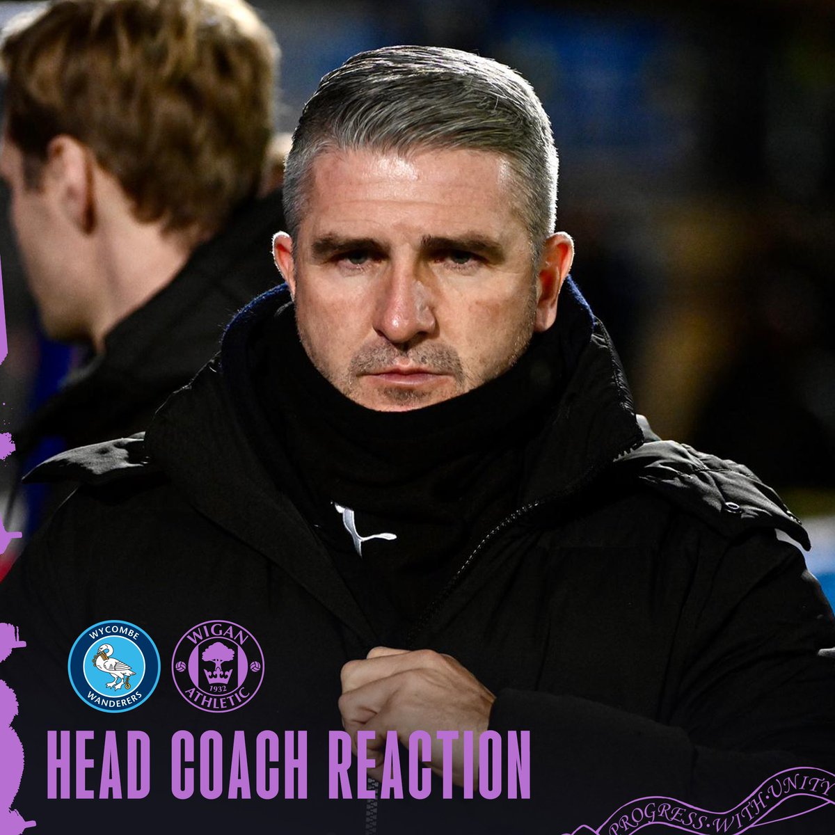 🗣️ Ryan Lowe on this evening's defeat at Wycombe Wanderers. #wafc 🟣⚫️