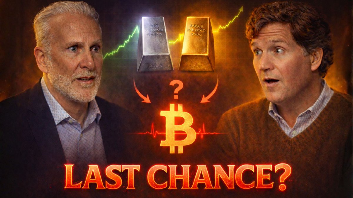 “Silver doesn’t explode unless the system is under stress.” Silver is screaming. Gold is confirming. Bitcoin feels dead. That exact combo has preceded every major Bitcoin repricing of the last decade. Boring comes before violent. Got Bitcoin? New episode of No Second Best 👇