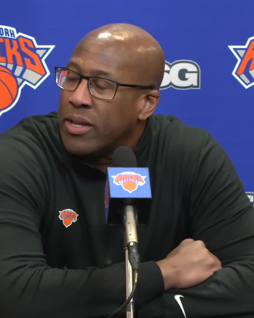 Mike Brown says Mitchell Robinson will play tonight and the Knicks will consult with their medical staff if he'll play in a back-to-back tomorrow On Mitch: "It's one of the goals [to play in a back-to-back]. Having him available helps us get a better feel on how to use him"