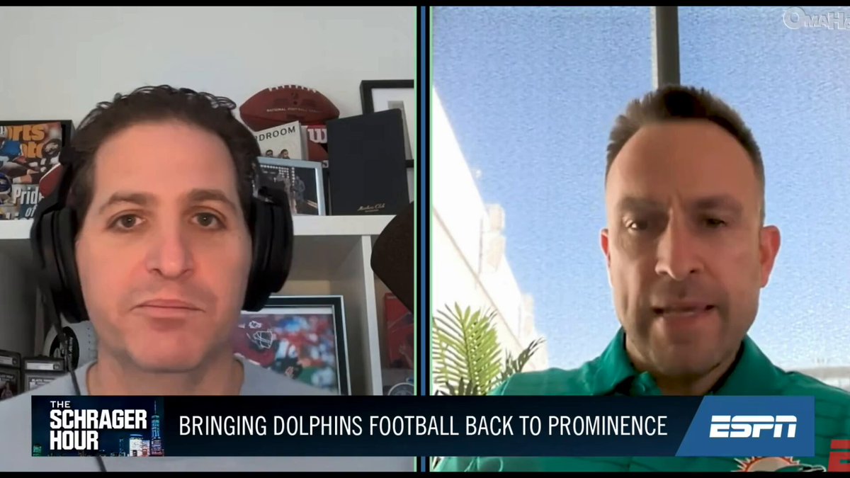 Jeff Hafley is very aware of how storied the franchise he just took over is "Growing up, playing video games and stuff, using Marino to Duper and Clayton. And Zach Thomas, Jason Taylor, all these guys. I'm going to do everything in my power to bring it back." #PhinsUp 🐬