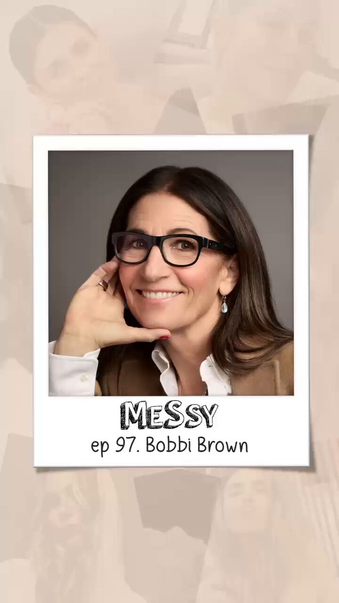 Literally wearing her makeup right now! Listen where you get your podcast. Legend. Mogul. Cool ass lady
