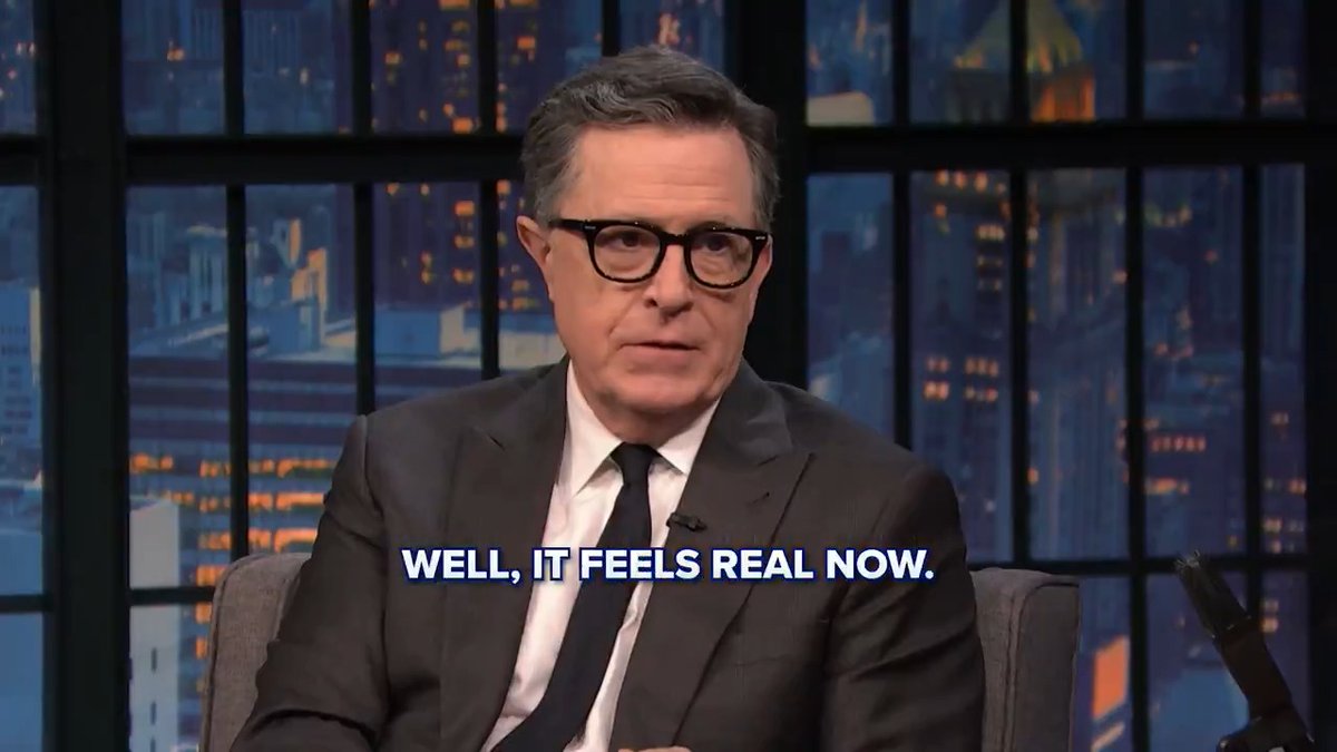 .@stephenathome talks about what heโll miss most about working at The Late Show