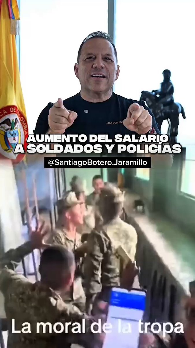 Lo que hizo Petro Gustavo Petro al subirle el ingreso a los militares rasos a $1.750.000 netos me obliga a quitarme el sombrero. Pasaron de recibir una bonificación miserable de $80.000 a tener un ingreso digno, aunque todavía no el que se merecen. Eso contrasta con una derecha que, durante años, los tuvo prácticamente en la esclavitud por el servicio a la patria. Hoy, de verdad, me quedo sin palabras y con mucha felicidad por ellos y debo reconocer Petro gracias!!