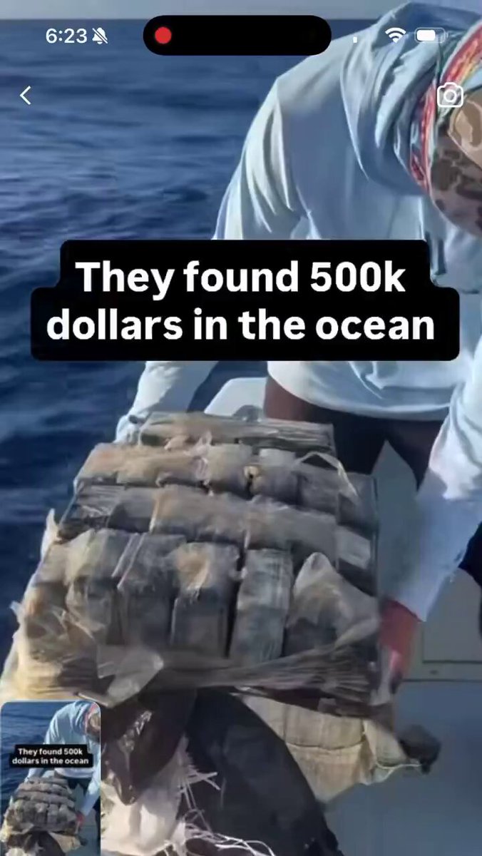 Trump making fishing great again. Would you keep it or give it to the Government?