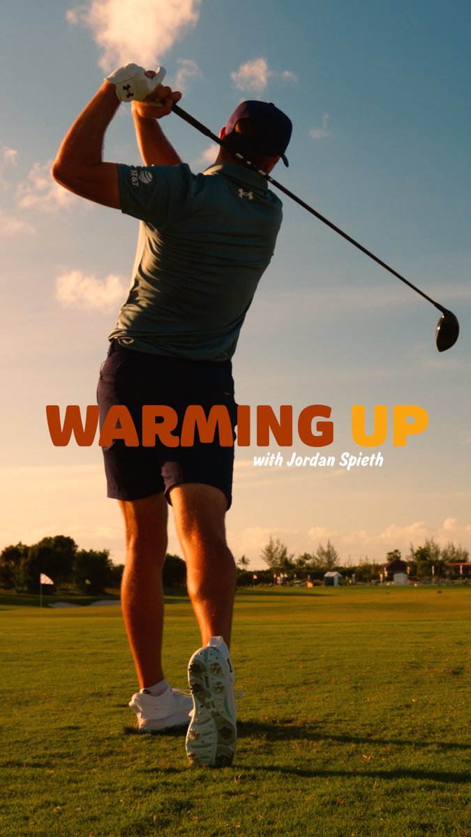 Talked to Jordan Spieth about his warmup routine - plus his favorite golf club, being a goldfish, playing from jail, the real story of “go get that” and what it’s like looking into your past to build a better future. Bucket-list chat. Hope you watch!