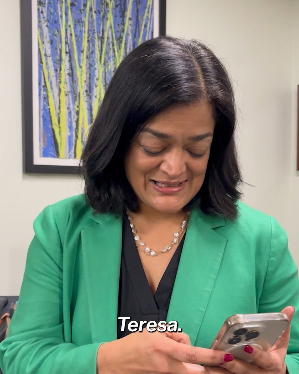 Today, the King County Council in my district voted UNANIMOUSLY to approve a first of it's kind resolution to put in place strict guardrails on any taxpayer funding to DHS and ICE. This is such an important and unprecedented step to protect our community from Trump and his DHS's militarization of our cities. So proud of my friend, King County Councilwoman Teresa Mosqueda, for leading this!!