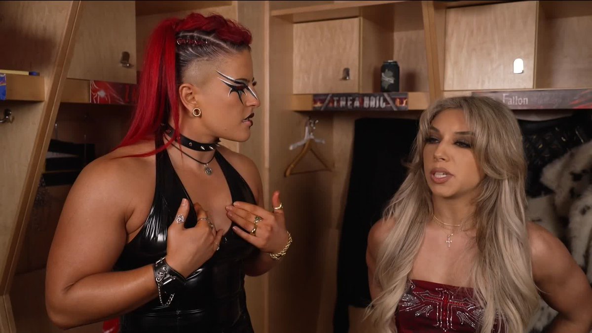 We got a problem... 😅 With Sol Ruca nowhere to be found, ZARIA and THEA HA!L got a little heated backstage.