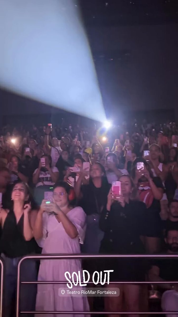 LOTADÍSSIMO o inicio da Para Siempre Tour em Fortaleza 😍😍