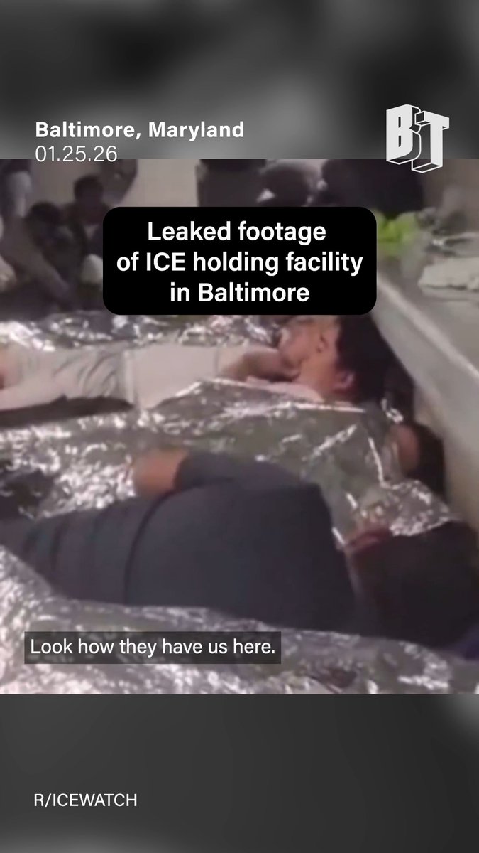 “They are beaten in the face. They beat them.” A viral video posted on Reddit and Facebook apparently shows leaked footage from a downtown Baltimore ICE holding facility, with at least three dozen people crammed into a single room. The video has not been verified. However, in a released statement ICE did not challenge the authenticity of the footage, blaming overcrowded conditions on bad winter weather.