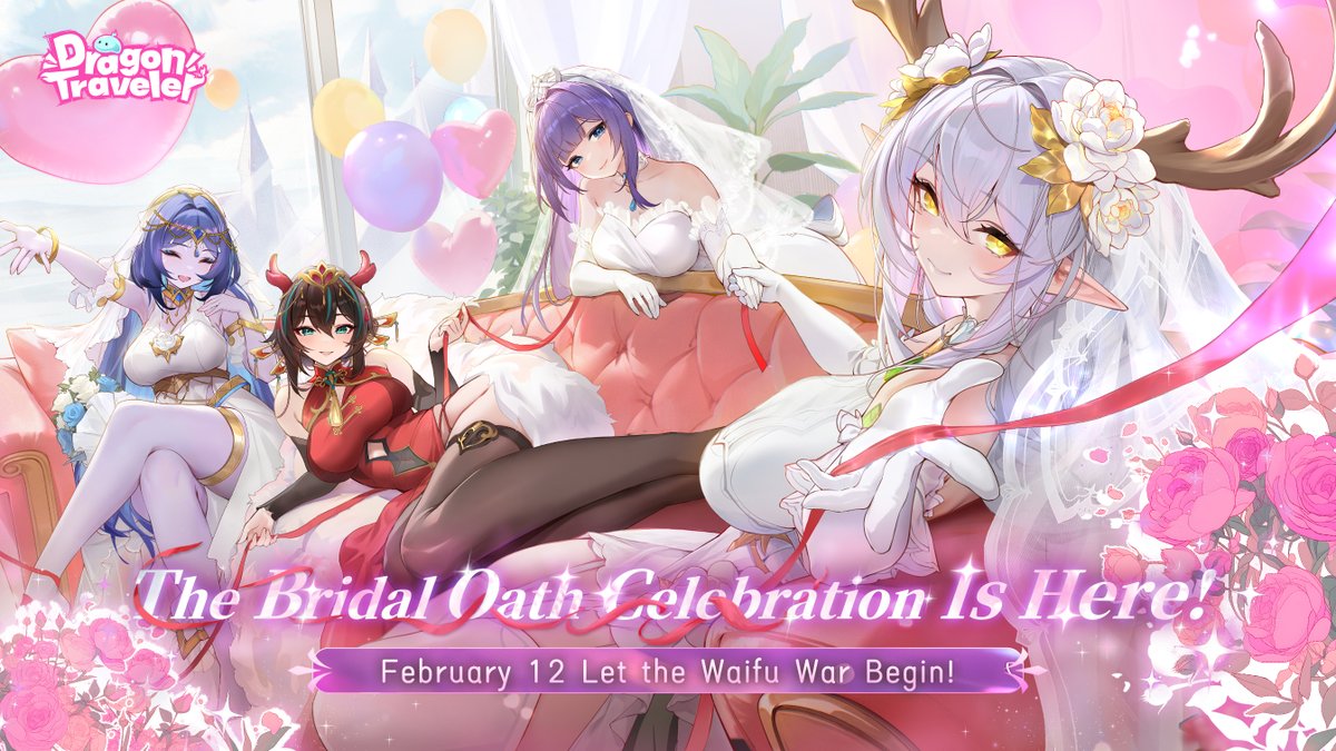 Bridal Oath Festival — Coming February 12 Gift Code: SWEETGIRL Tap to Unlock Your Exclusive Bride! Follow & Share to Enter the Prize Draw! Rewards: $10 Amazon Gift Card x3