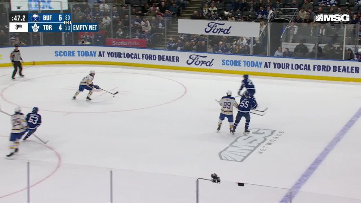 Rasmus Dahlin completes his first-career hat trick ‼️