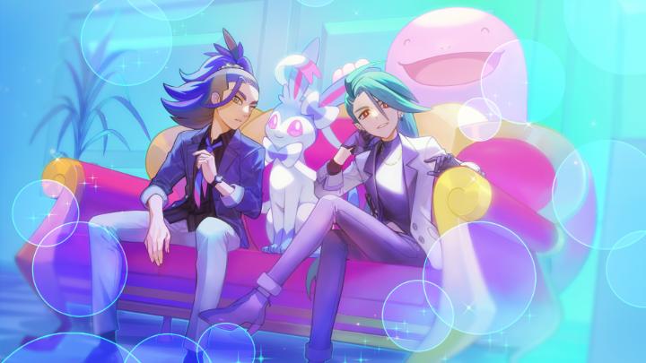 アプリゲーム『ポケモンマスターズ EX』に、1月30日(金)15時から「チリ(26シーズン)&ヌオー」が、2月1日(日)15時から「セキ(26シーズン)&ニンフィア」がそれぞれ2月17日(火)14時59分までバディーズサーチに登場するよ! お楽しみに! #ポケマスEX
