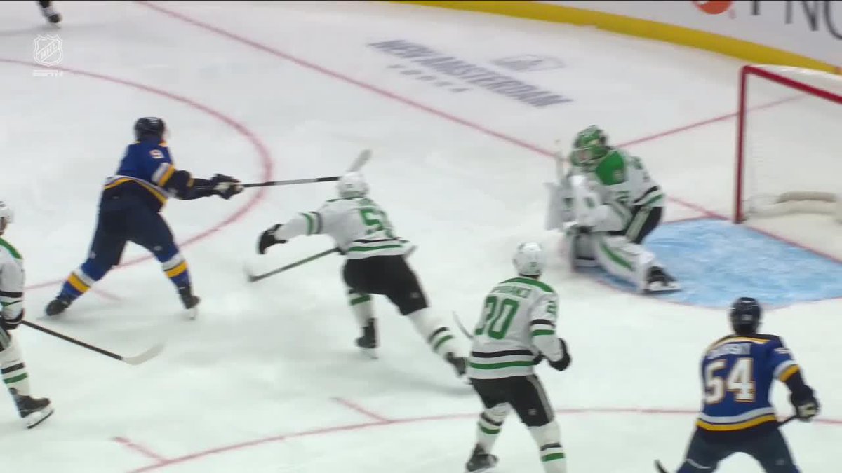 Convenient this game is on ESPN+ so it'll be easy to send this highlight to SportsCenter for the Top 10 list. #stlblues