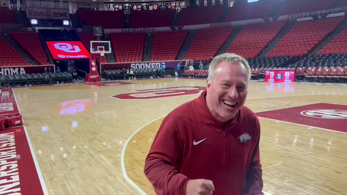 Hogs outstanding last 24 minutes comeback down 13 to win 83-79 OU tried bigs on Darius worked some early but he figured it out Darius defense on Pack good 2H Others all made big plays esp Maleek Trevon Billy Malique 71% from 2 WOW First Security Bank Postgame Only In Arkansas