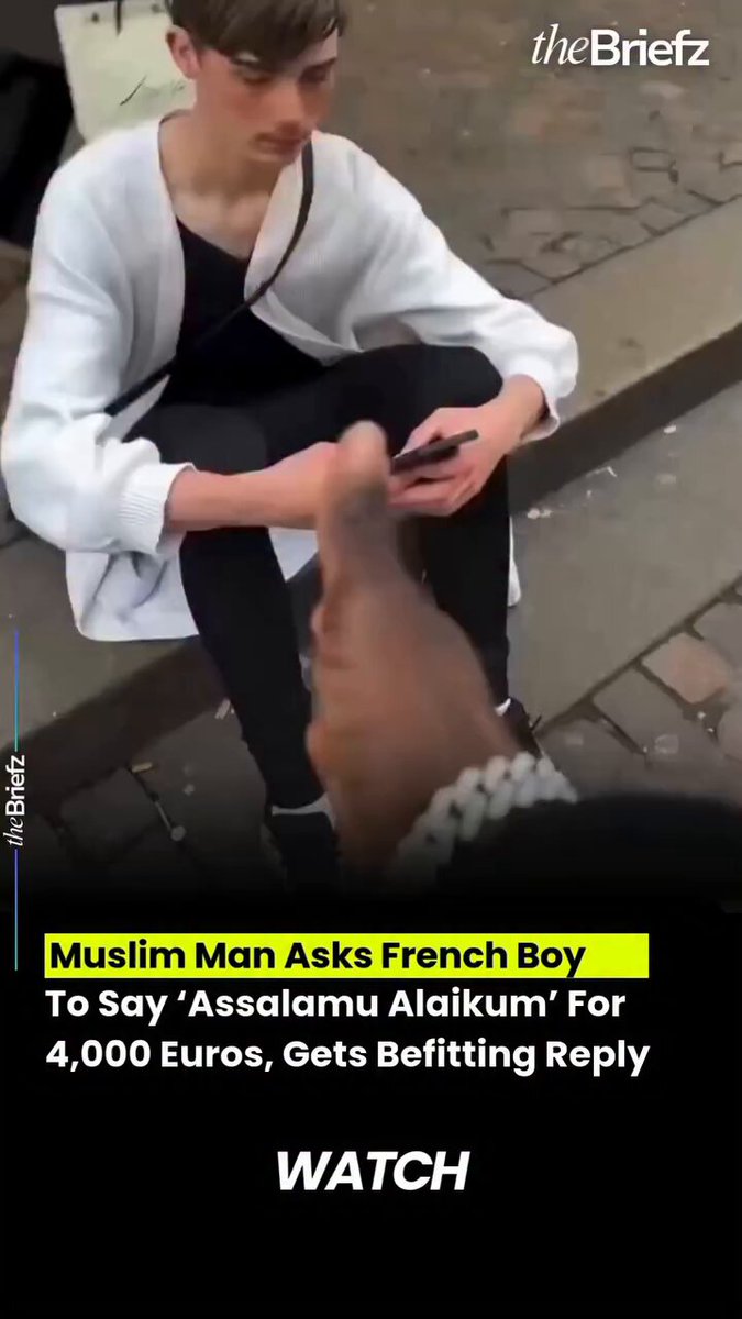 Imagine trying to sell your religion but the boy was raised well with great morals.