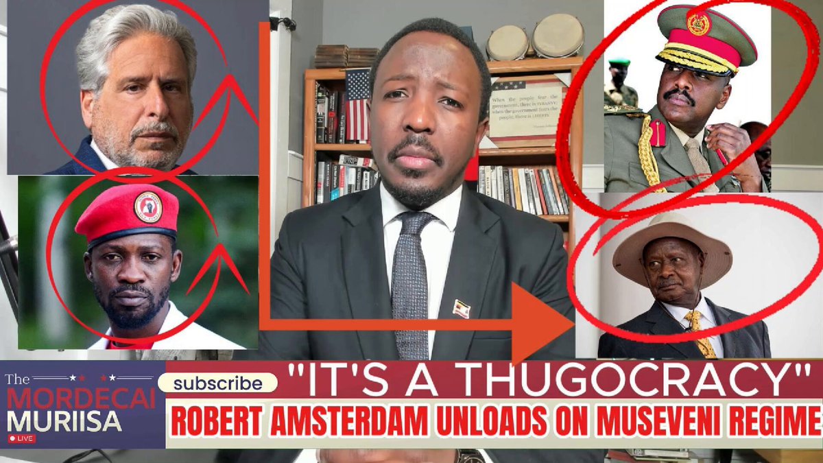 . Robert Amsterdam , a U.S.-based international lawyer who has been banned from entering Uganda, has openly described the Museveni administration as a “thugocracy.” In an interview on Think Africa, Amsterdam—who recently issued an official statement urging international donors to Uganda to condition their aid on guarantees for the safety of Bobi Wine—strongly criticized the regime’s human rights record. He dismissed claims that President Museveni is capable of ensuring law and order, citing past incidents in which Bobi Wine was tortured, as well as the continued political targeting of Dr. Kizza Besigye. Amsterdam characterized such assurances as disingenuous and unconvincing. Watch as Amsterdam forcefully challenges the Museveni government, followed by my commentary. YouTube -