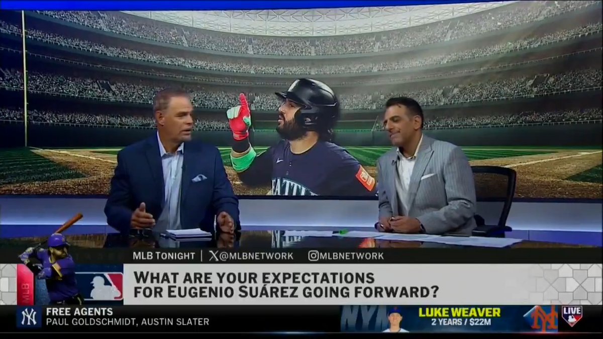 "I think the most logical landing spot for Eugenio is back in Seattle." Mike Lowell and Adnan Virk discuss expectations for Eugenio Suárez with the slugging third baseman still available on the free agent market.