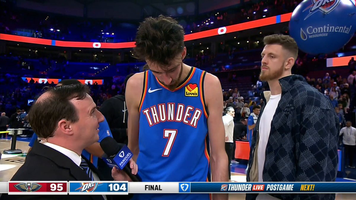 They asked Nick Gallo why he didn’t join the fight after the game 🤣