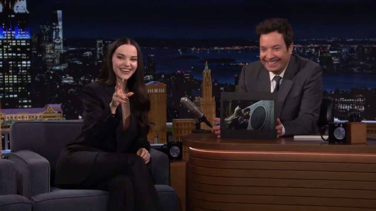 .Dove Cameron talks her new psychological-thriller 56 Days! #FallonTonight