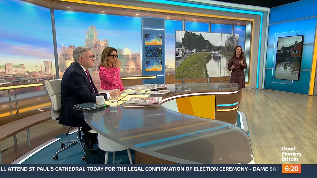 Across England and Wales, homes, businesses and schools already left battered by Storm Chandra are being told to brace for a second wave of disruption with 101 flood warnings in place. @Lauratobin has the details.