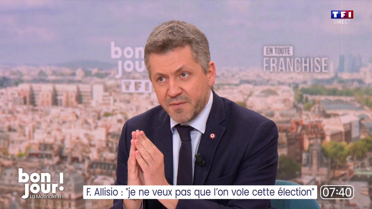 Municipales à Marseille : Franck Allisio s'inquiète de possibles fraudes. "Je le dis avec émotion, je ne veux pas qu'on vole cette élection aux Marseillais... Cette fraude malheureusement dans notre ville est endémique donc je fais un appel au ministre de l'Intérieur".