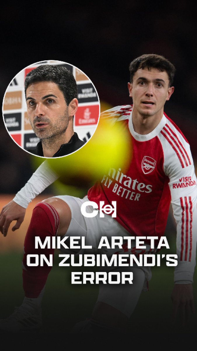 🗣️ “I wouldn't put the error that we had with Zubi down to the minutes…” Mikel Arteta dismissed the idea that Martin Zubimendi’s error against Man Utd is due to the high load on him this season. 🇪🇸❌
