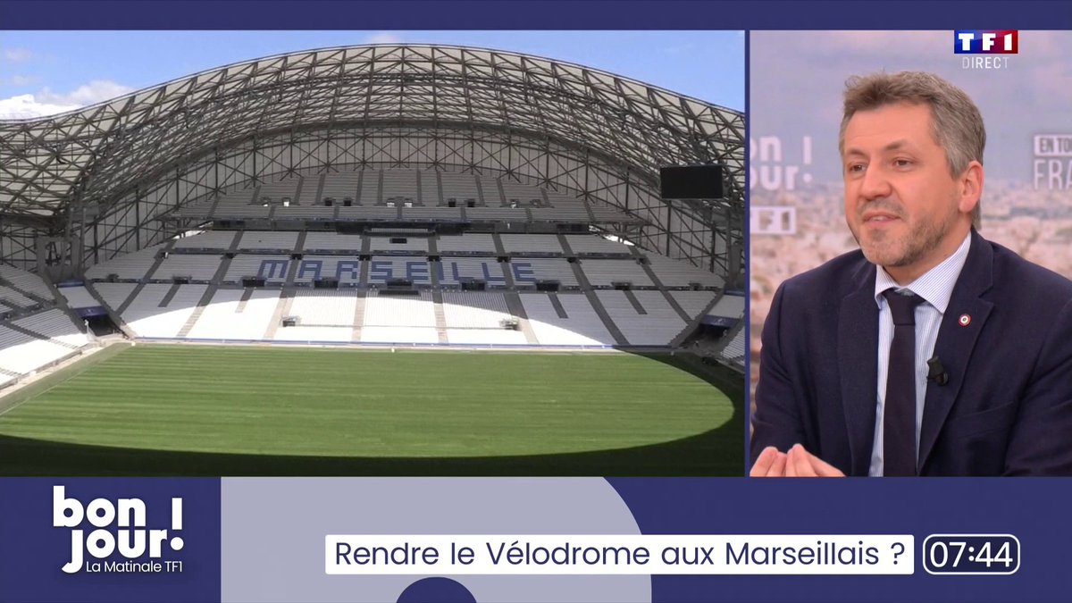 Benoît Payan "veut partager la dette, moi je veux partager l'actif du Vélodrome... Chaque Marseillais pourrait être propriétaire d'une petite partie du Vélodrome. La ville resterait majoritaire, mais je veux réaliser un rêve" : Franck Allisio #EnTouteFranchise avec Adrien Gindre