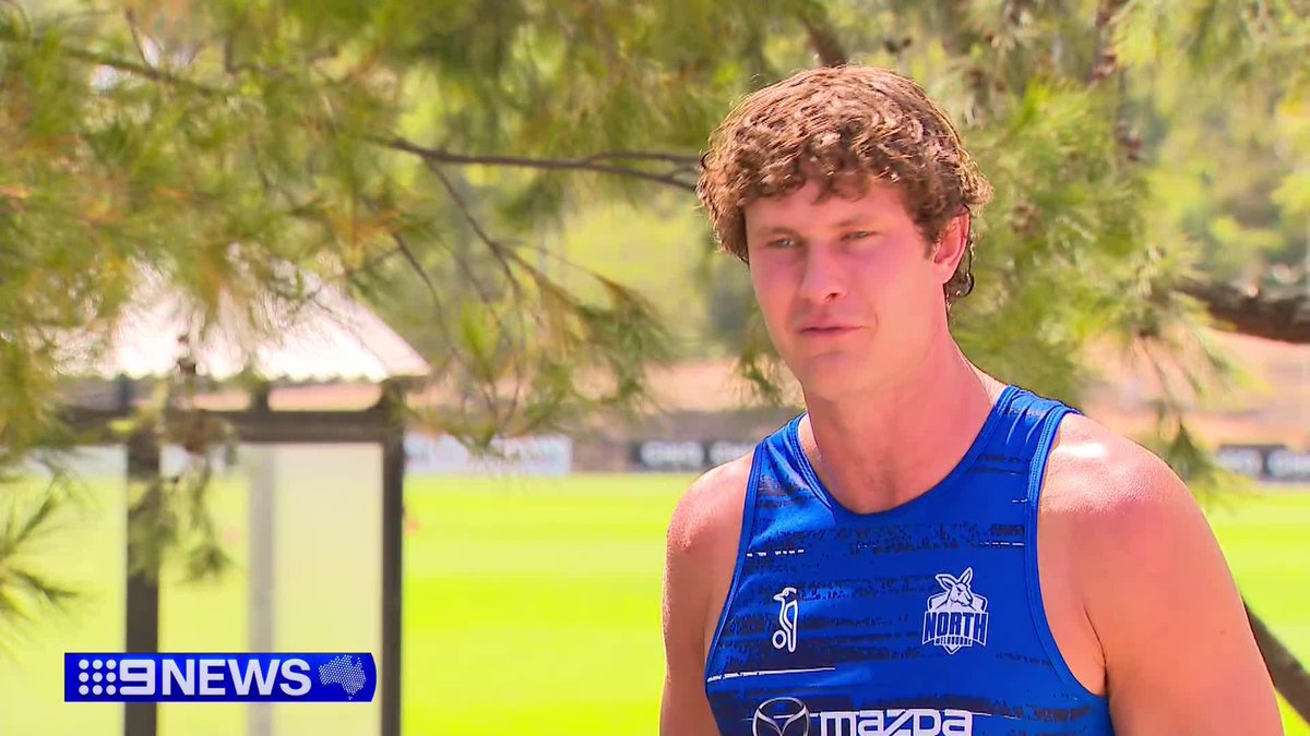 North Melbourne is breathing a huge sigh of relief after scans cleared Paul Curtis of serious injury following a training mishap. #9News Owen Leonard