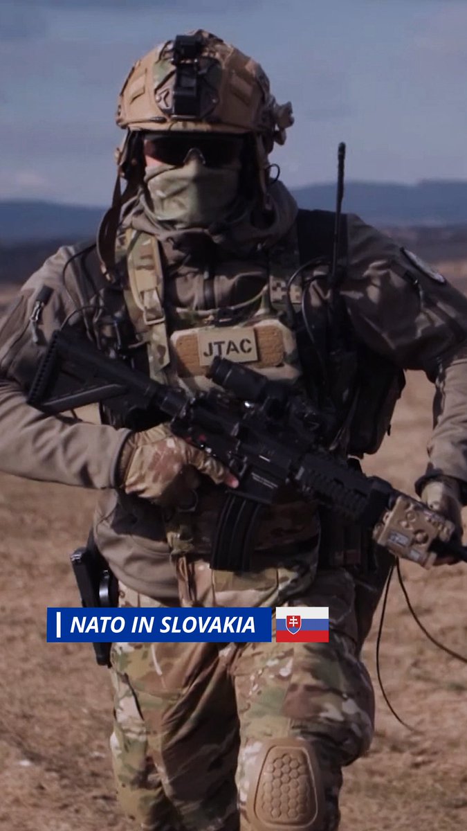 NATO’s forces in Slovakia keep the Alliance safe. Troops and heavy equipment from six Allied countries provide a strong defence against any threat. 🇸🇰 is further protected by NATO's vigilance activity ‘Eastern Sentry’. Watch to learn more about how NATO helps keep 🇸🇰 safe ↓