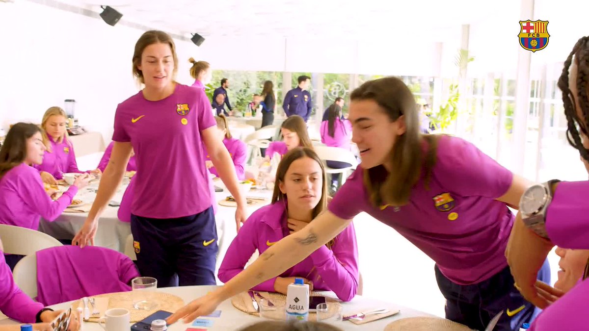 Un dinar amb l'equip 🍝