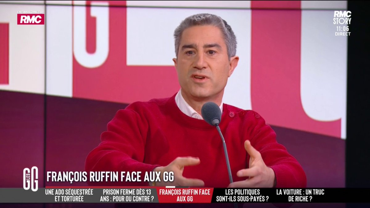 🔴 François Ruffin face aux GG : "Aujourd’hui, le salaire d’un président, c’est de l’argent de poche ! Ils ont tout frais payé. Me payer au SMIC, c’est symbolique. Plus question qu’un milliardaire paye moins d’impôts que sa secrétaire !" #GGRMC